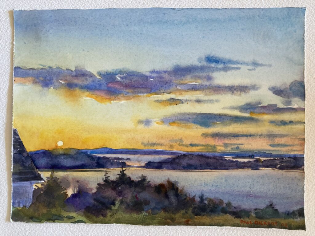Paul Rickert, American Artist Painting