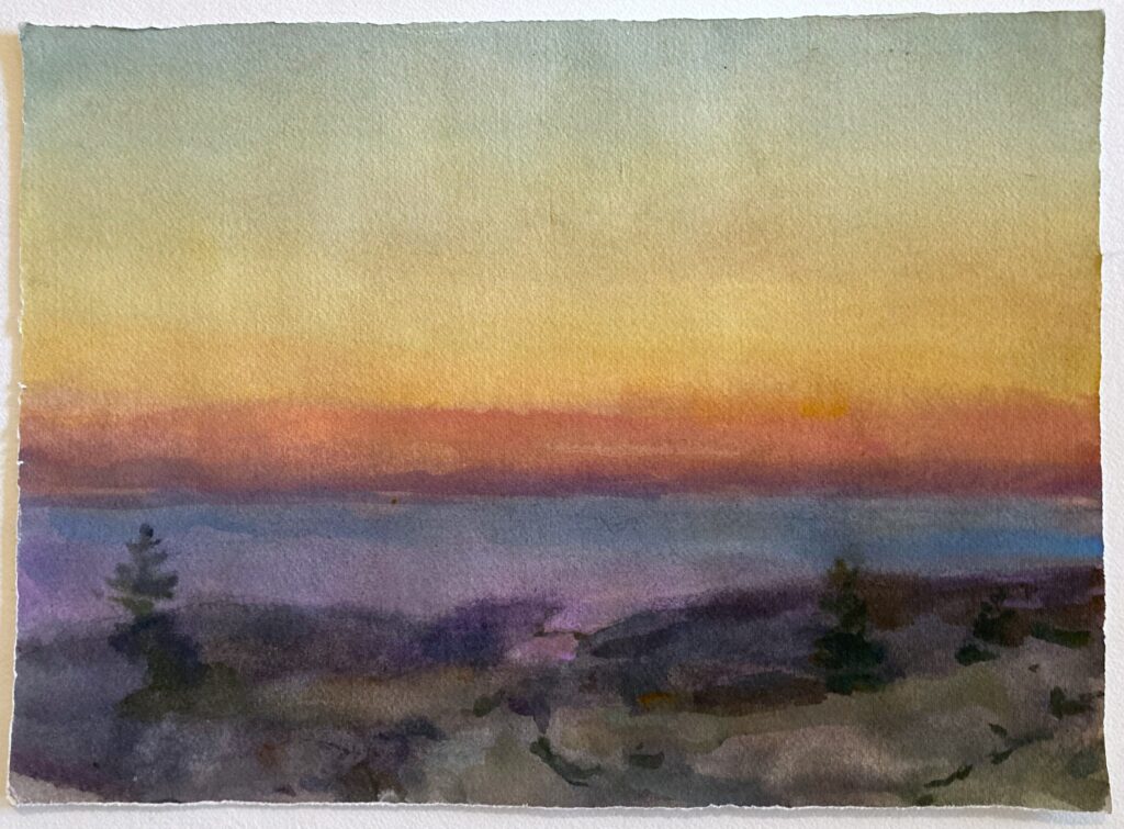 Paul Rickert, Before Sunrise Cadillac Mountain 2017