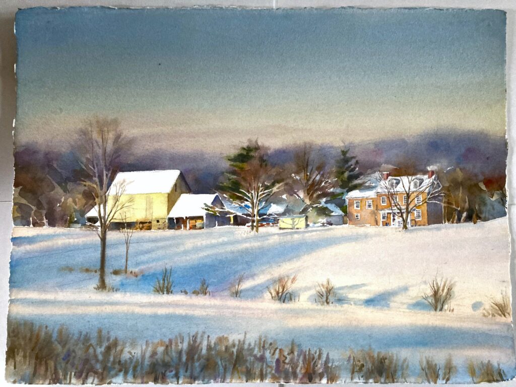 Paul Rickert, Buck County Painting